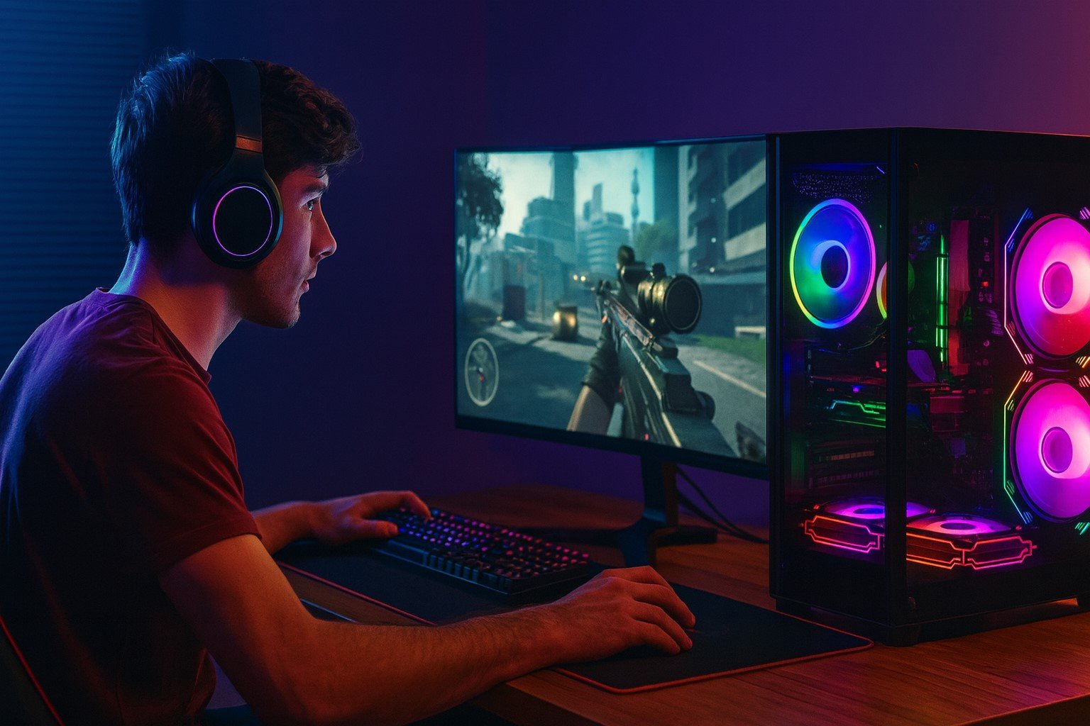 PC Gamer Crystal AMD Ryzen 5 5600GT